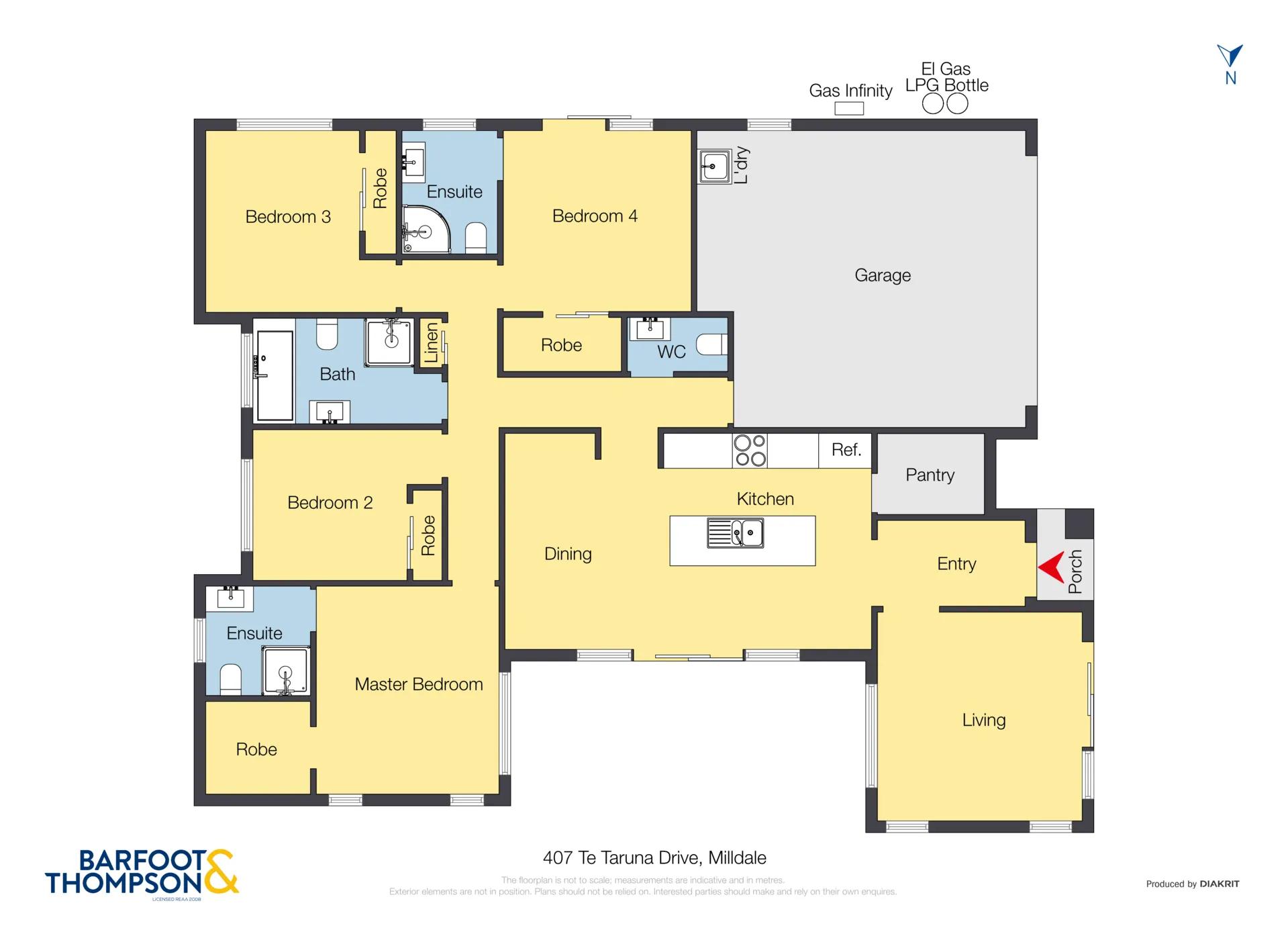 407 Te Taruna Drive floor plan 2